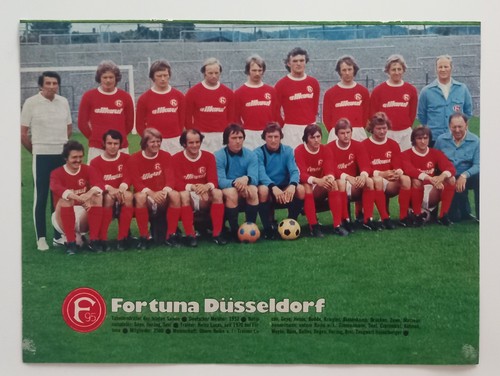 Fortuna düsseldorf teamposter - fortuna,