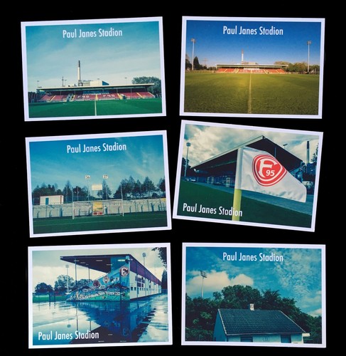 Postkarten paul janes stadion - paul,